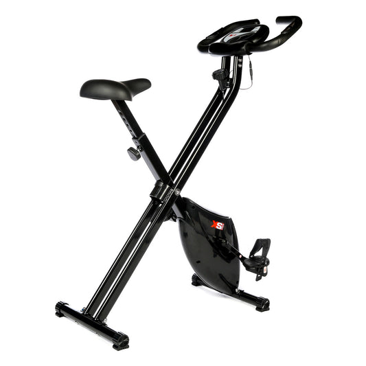 opti folding magnetic exercise bike