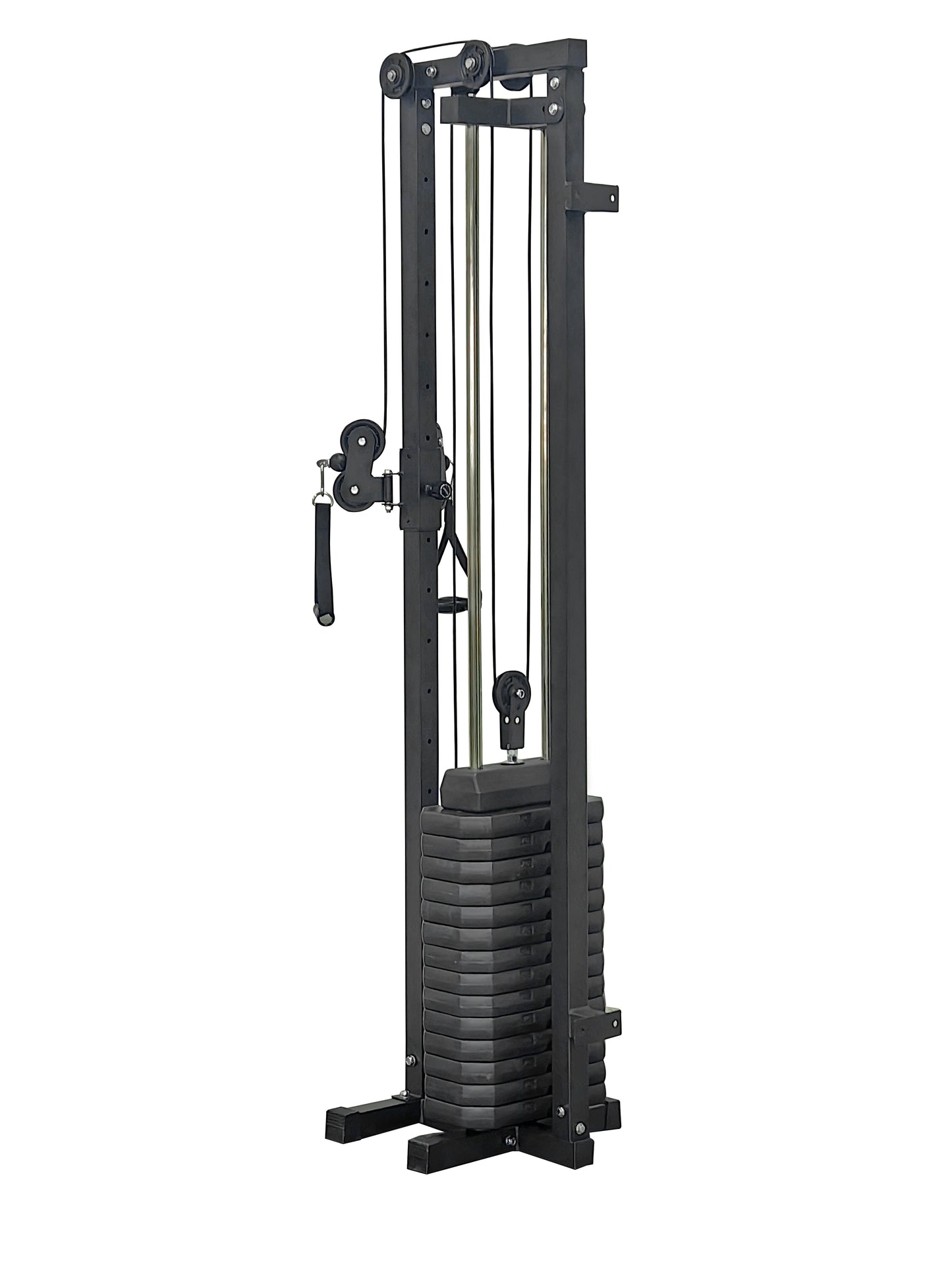 wall mounted cable pulley machine