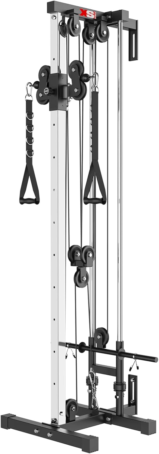 Wall mounted Cable Pulley Machine - Functional Trainer
