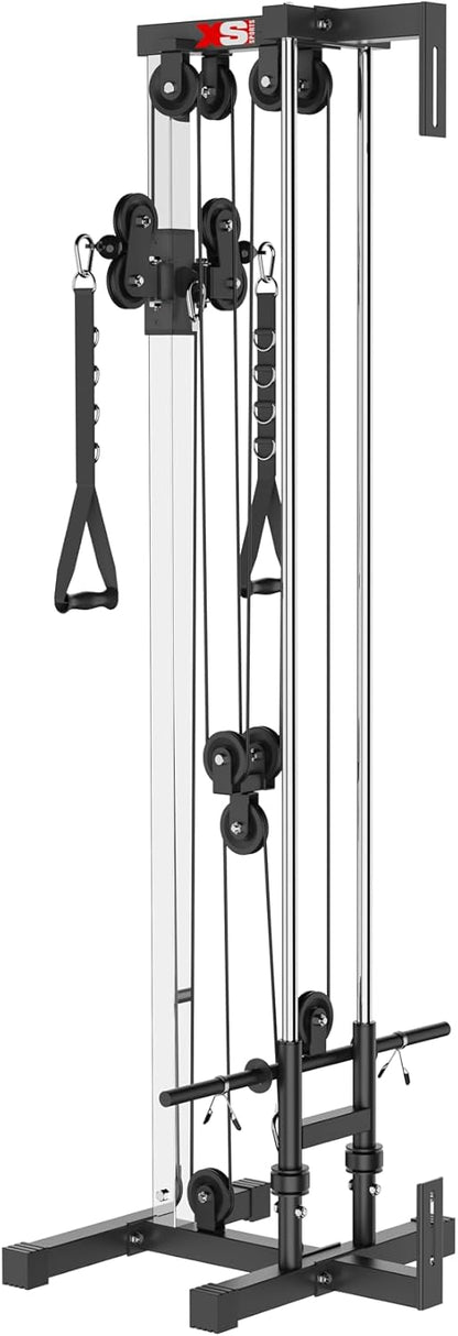 Wall mounted Cable Pulley Machine - Functional Trainer