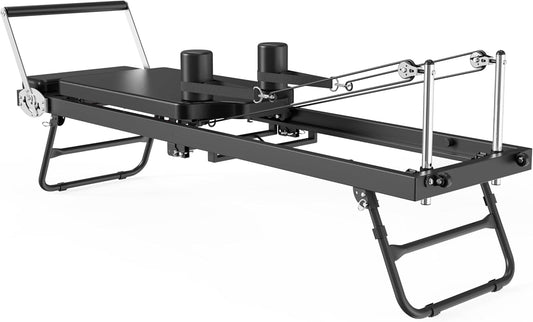 Folding Home Pilates Reformer Board Dual Resistance Machine