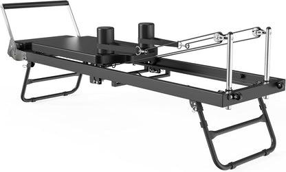 Folding Home Pilates Reformer Board Dual Resistance Machine
