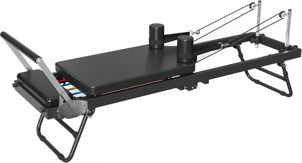 Folding Home Pilates Reformer Board Dual Resistance Machine