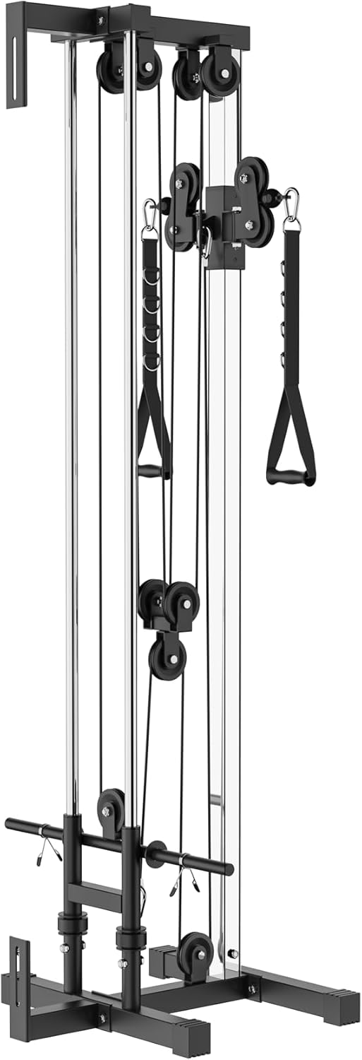 Wall mounted Cable Pulley Machine - Functional Trainer