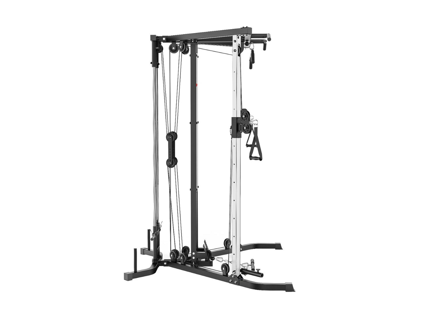 XS Sports POWA Dual Adjustable Functional Crossover Cable Pulley Machine DUP