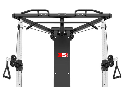 XS Sports POWA Dual Adjustable Functional Crossover Cable Pulley Machine DUP