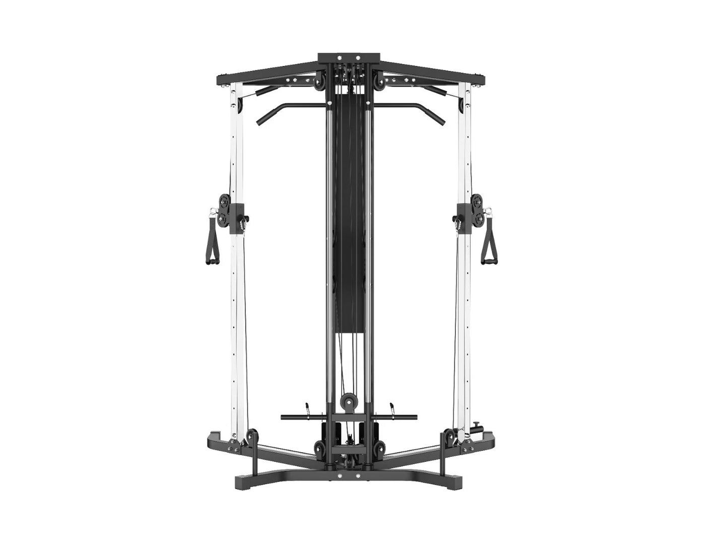 XS Sports POWA Dual Adjustable Functional Crossover Cable Pulley Machine DUP