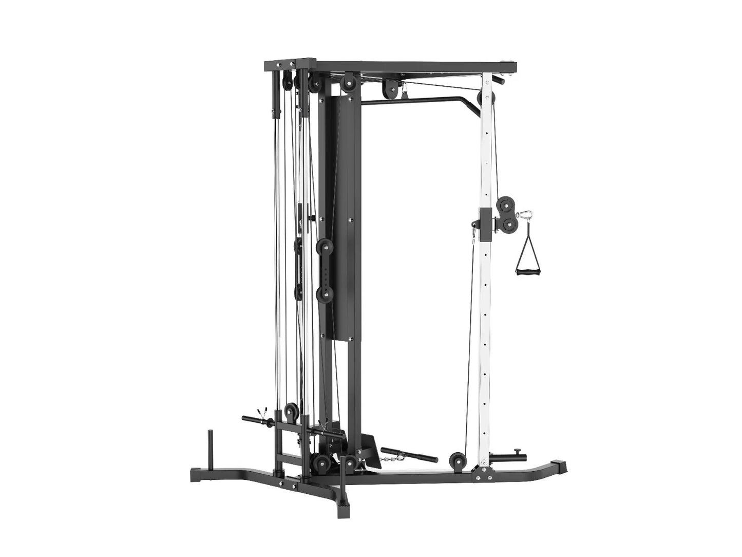 XS Sports POWA Dual Adjustable Functional Crossover Cable Pulley Machine DUP